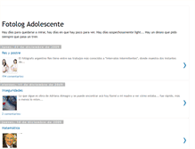 Tablet Screenshot of fotologadolescente.blogspot.com