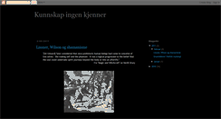 Desktop Screenshot of gammelkunnskap.blogspot.com