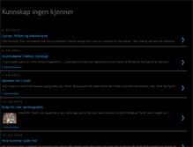 Tablet Screenshot of gammelkunnskap.blogspot.com