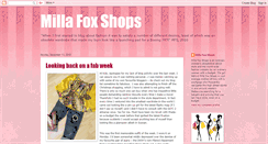 Desktop Screenshot of millafoxshops.blogspot.com