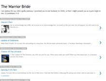 Tablet Screenshot of brideofthewarrior.blogspot.com