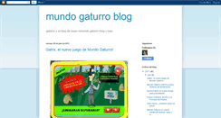 Desktop Screenshot of mundogaturro-lucas-a-g.blogspot.com