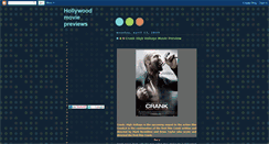 Desktop Screenshot of hollywood-movie-previews.blogspot.com