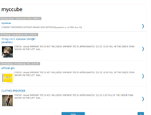 Tablet Screenshot of myccube.blogspot.com