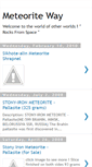 Mobile Screenshot of meteoriteway.blogspot.com