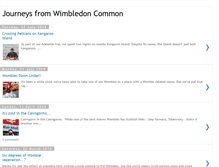Tablet Screenshot of journeysfromwimbledoncommon.blogspot.com