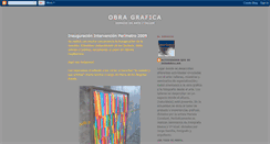 Desktop Screenshot of espacioobragrafica.blogspot.com