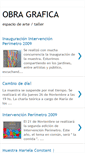 Mobile Screenshot of espacioobragrafica.blogspot.com