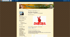 Desktop Screenshot of beansricelife.blogspot.com