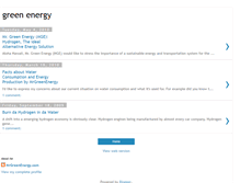 Tablet Screenshot of mrgreenenergy.blogspot.com