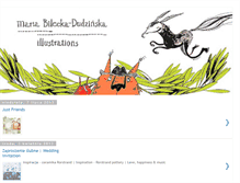 Tablet Screenshot of martabilecka.blogspot.com