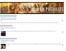 Tablet Screenshot of jeuxenpagaille.blogspot.com