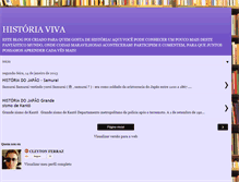 Tablet Screenshot of cleytonhistoriaviva.blogspot.com