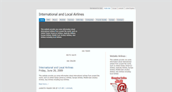 Desktop Screenshot of inter-airlines.blogspot.com