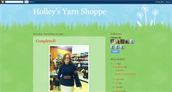 Desktop Screenshot of holleysyarn.blogspot.com