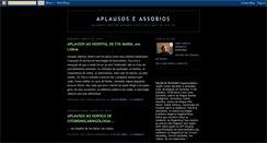Desktop Screenshot of aplausos.blogspot.com