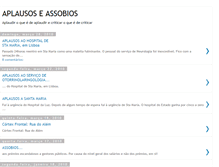 Tablet Screenshot of aplausos.blogspot.com