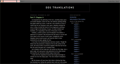 Desktop Screenshot of ddstranslation.blogspot.com