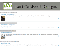 Tablet Screenshot of loricaldwelldesigns.blogspot.com