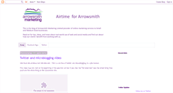 Desktop Screenshot of airtimeforarrowsmith.blogspot.com