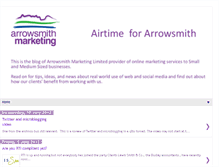 Tablet Screenshot of airtimeforarrowsmith.blogspot.com