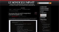 Desktop Screenshot of illuminati-world-order.blogspot.com