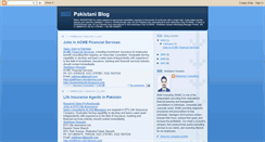 Desktop Screenshot of pakistaniblog2007.blogspot.com