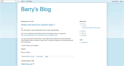 Desktop Screenshot of barrywblog.blogspot.com