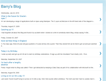 Tablet Screenshot of barrywblog.blogspot.com