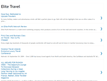 Tablet Screenshot of elite-travel-today.blogspot.com