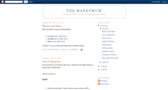 Desktop Screenshot of maxeymum.blogspot.com