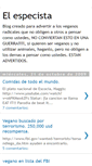 Mobile Screenshot of especista.blogspot.com