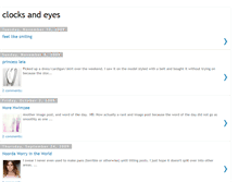 Tablet Screenshot of clocksandeyes.blogspot.com