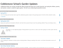 Tablet Screenshot of cobblestoneschoolgarden.blogspot.com