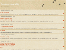 Tablet Screenshot of boomtownarabia.blogspot.com