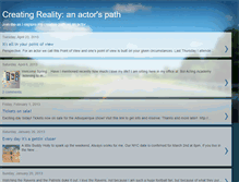 Tablet Screenshot of creatingrealitythroughaction.blogspot.com