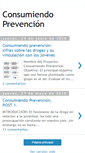 Mobile Screenshot of consumiendoprevencion.blogspot.com