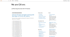 Desktop Screenshot of cixers.blogspot.com
