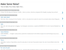 Tablet Screenshot of makesomenoise-zazou.blogspot.com