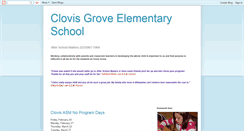Desktop Screenshot of clovisgroveasm.blogspot.com