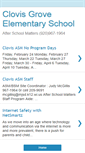 Mobile Screenshot of clovisgroveasm.blogspot.com