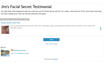Tablet Screenshot of facialsecret.blogspot.com