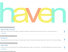 Tablet Screenshot of havenanderson.blogspot.com