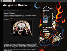 Tablet Screenshot of amigosdozama.blogspot.com