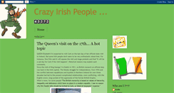 Desktop Screenshot of crazyirishpeople.blogspot.com