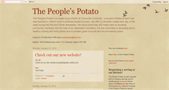 Desktop Screenshot of peoplespotato.blogspot.com