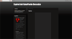 Desktop Screenshot of espiraldelgatopardodescalzo.blogspot.com