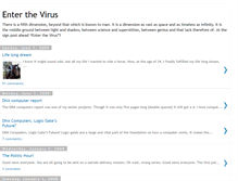 Tablet Screenshot of enterthevirus.blogspot.com