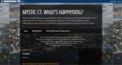 Desktop Screenshot of mysticct.blogspot.com