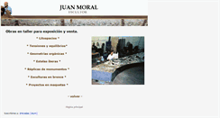 Desktop Screenshot of juanmoralescultor.blogspot.com